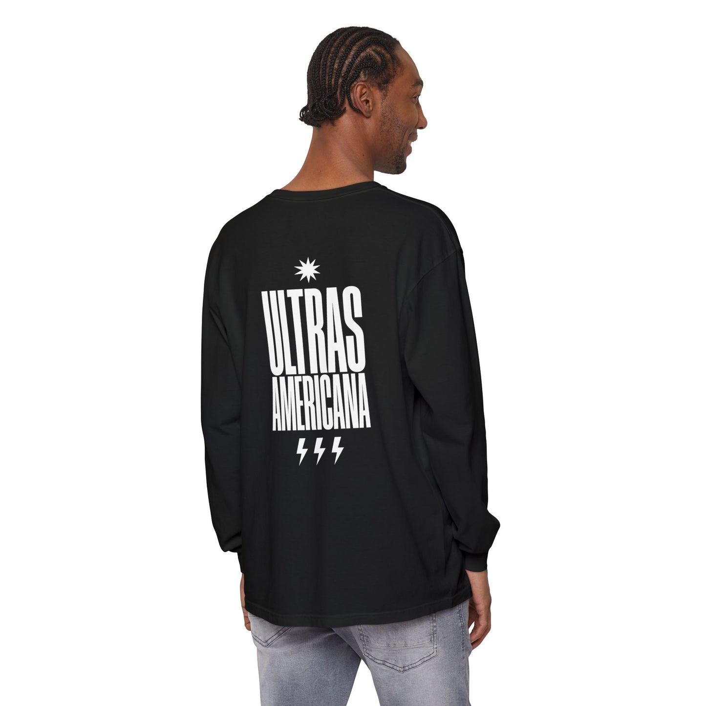 Printify Long-sleeve Euro Male - American Ultra - Long Sleeve