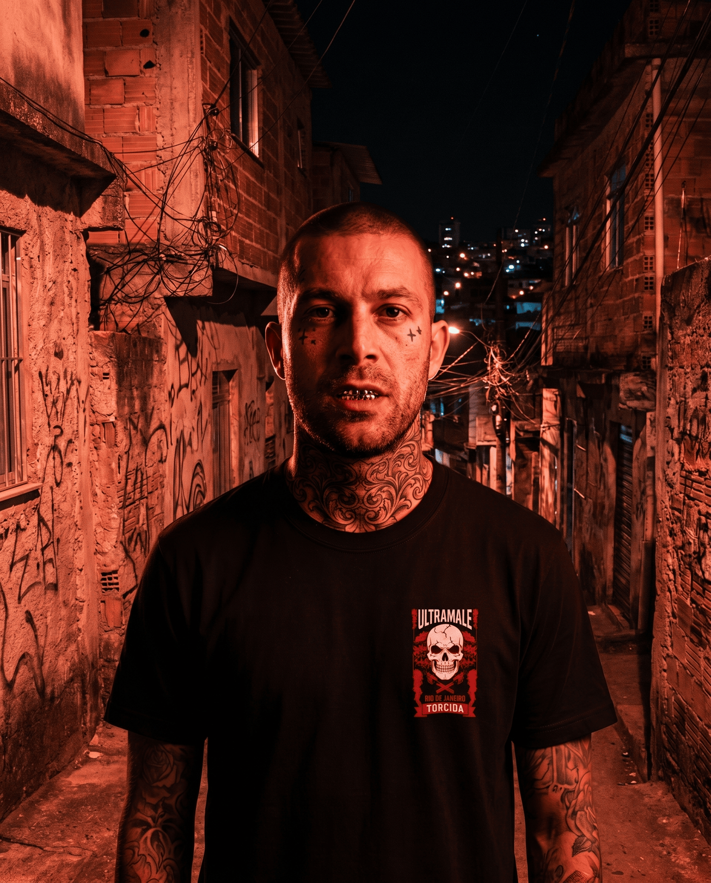 Printify T-Shirt Ultra Male Torcida Flamengo Tour Tshirt
