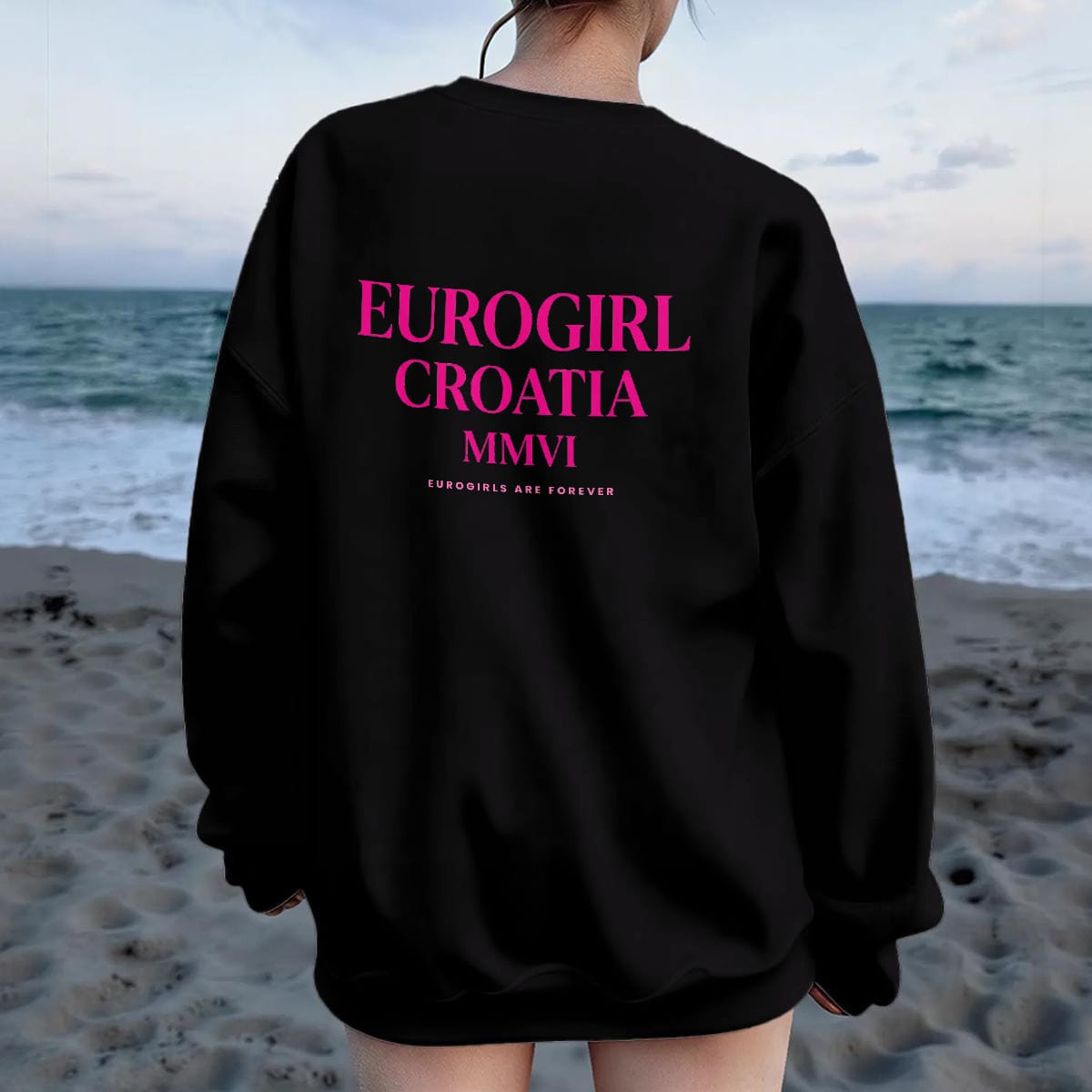 Yoycol Euro Girl - Oversized Crew