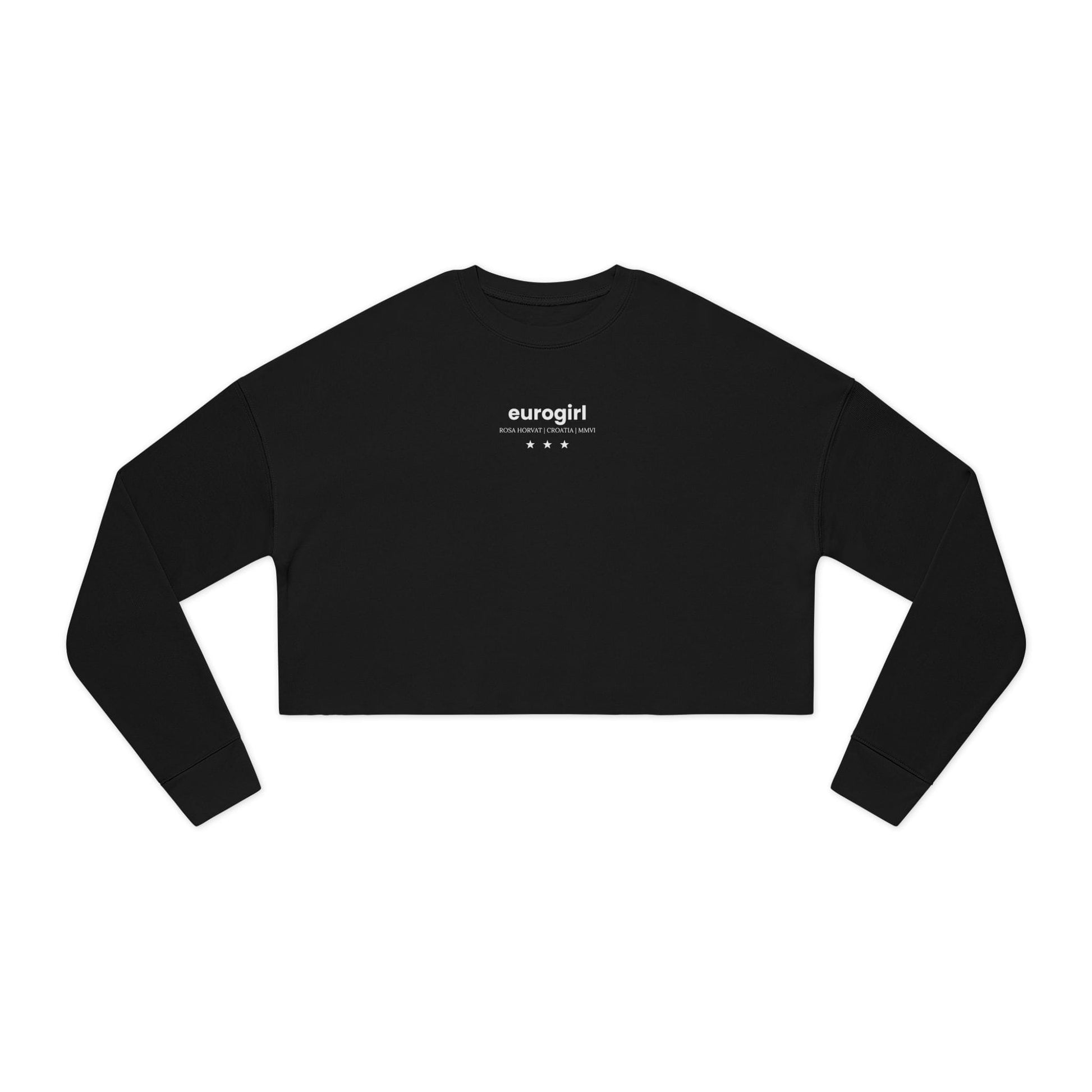 Printify Sweatshirt EuroGirl Lover Girl Crop