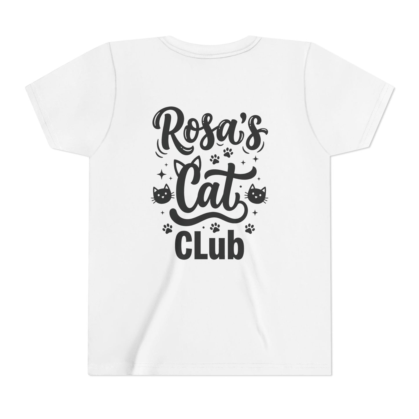 Printify Kids clothes Rosa Club Cat Tee