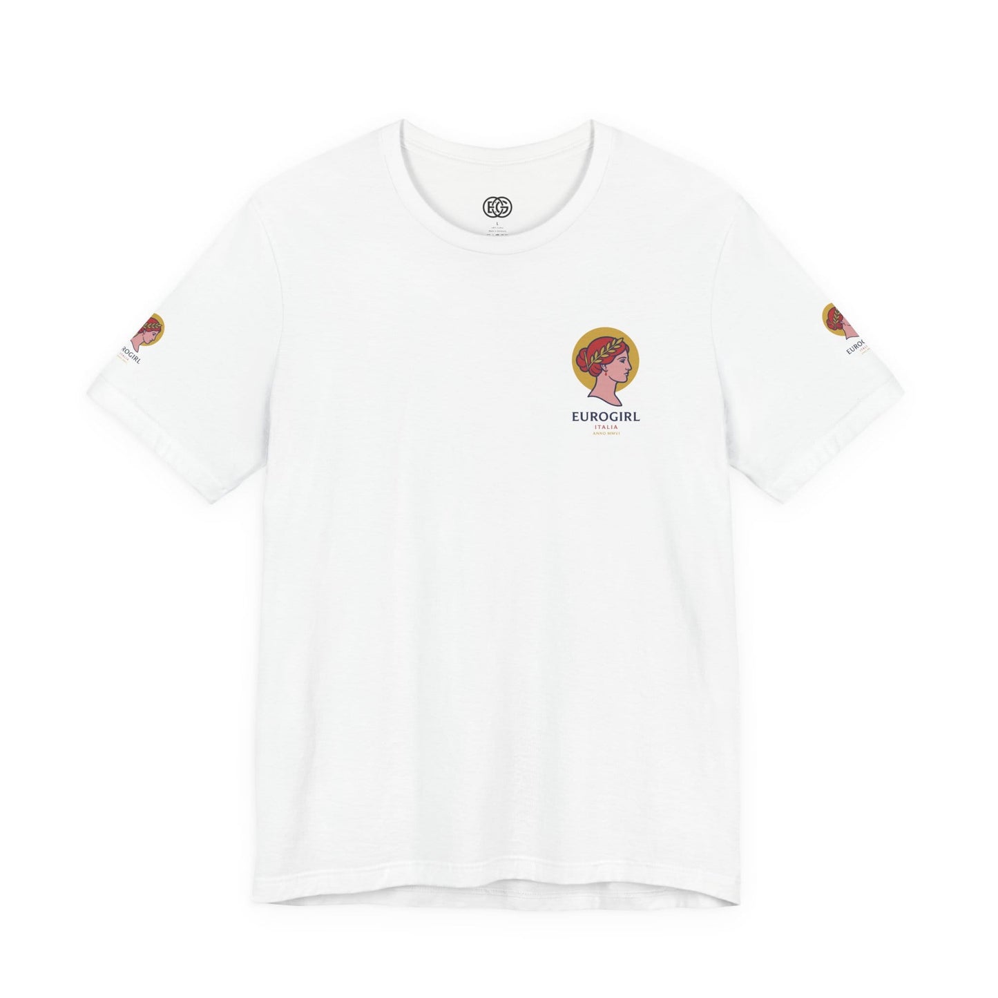 Printify T-Shirt Euro GIrl Italia - Summer Jersey Short Sleeve Tee