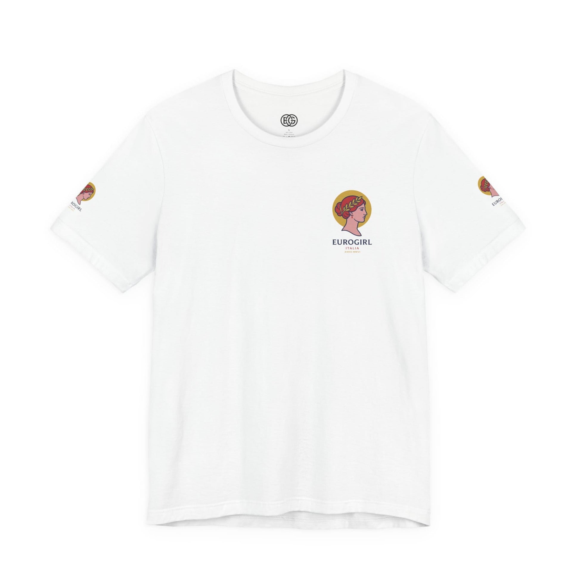Printify T-Shirt Euro GIrl Italia - Summer Jersey Short Sleeve Tee