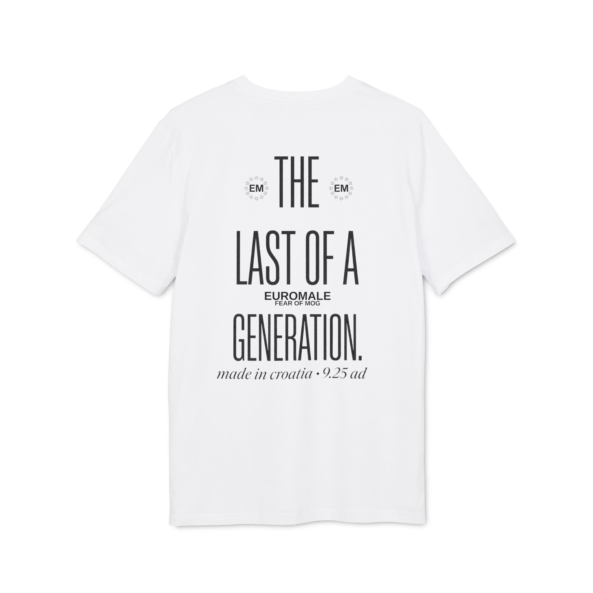 Euromale 'The Last of a Generation' Men's Tee