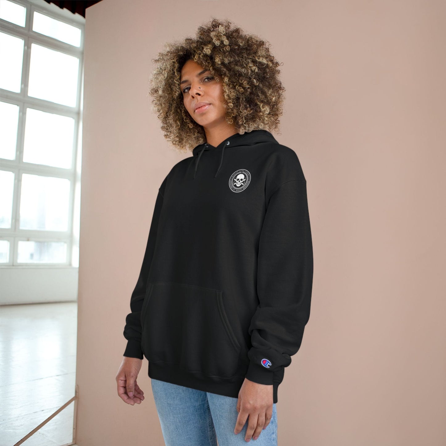 Printify Hoodie Skull x Bones Men's Pullover Sweatshirt - Tougher Side