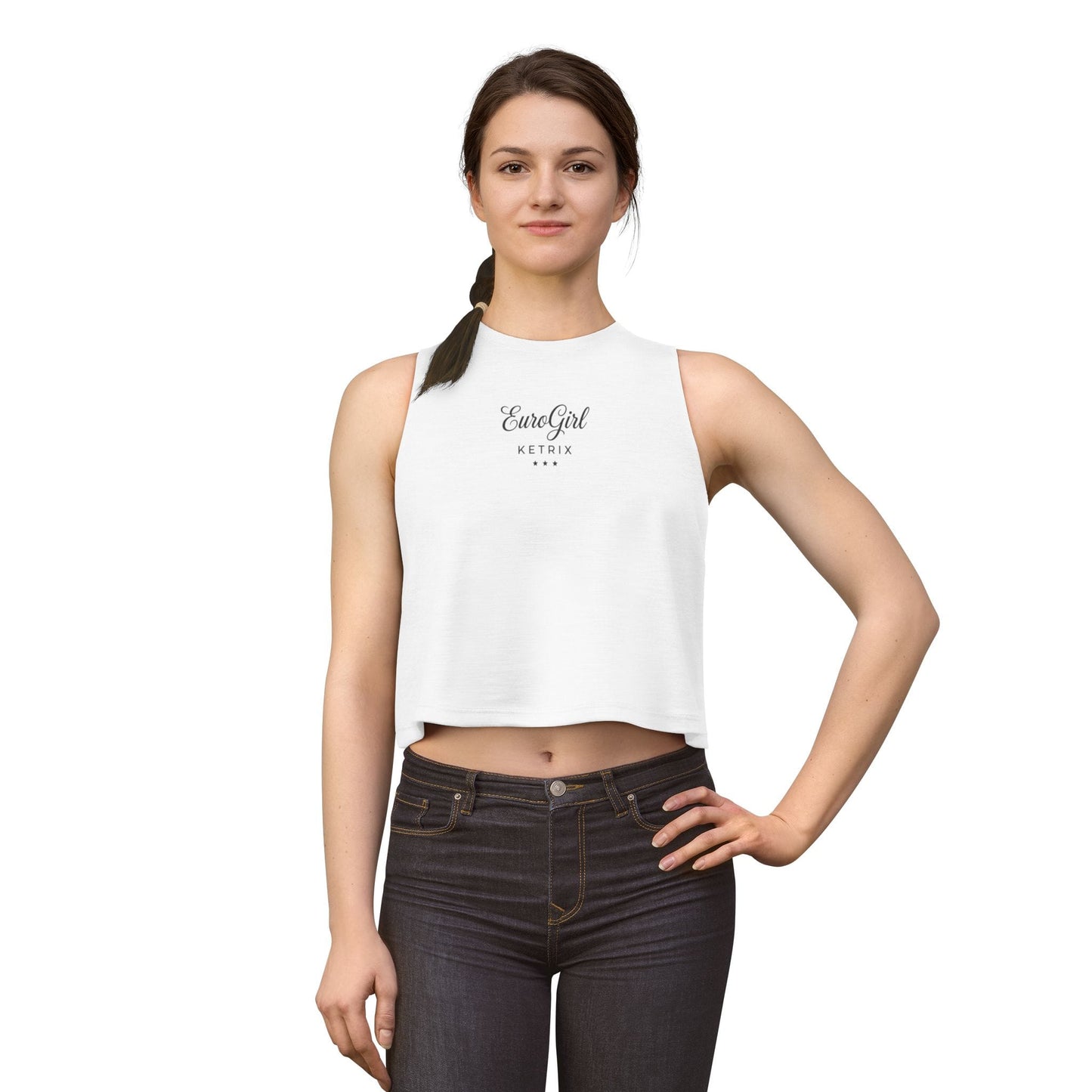Printify Tank Top EuroGirl Ketrix Special Edition Crop