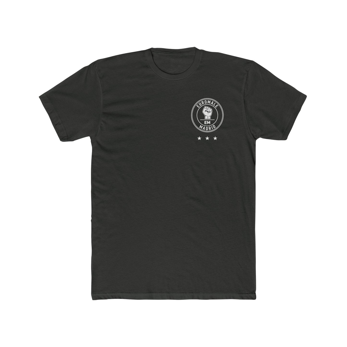Printify T-Shirt Euro Male Madrid — "Sangre y Gloria" Cotton T-Shirt