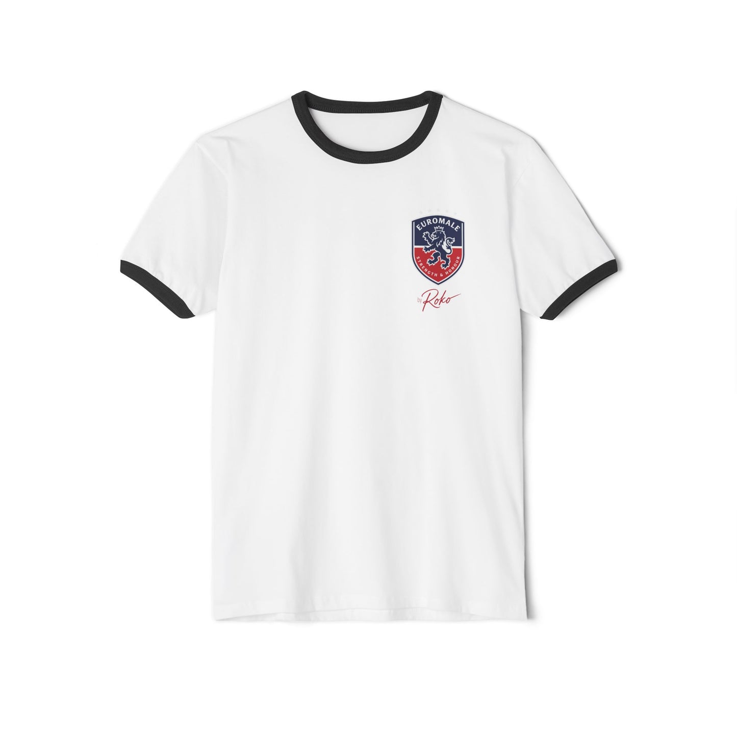 Printify T-Shirt Euro Male England Ringer Tee