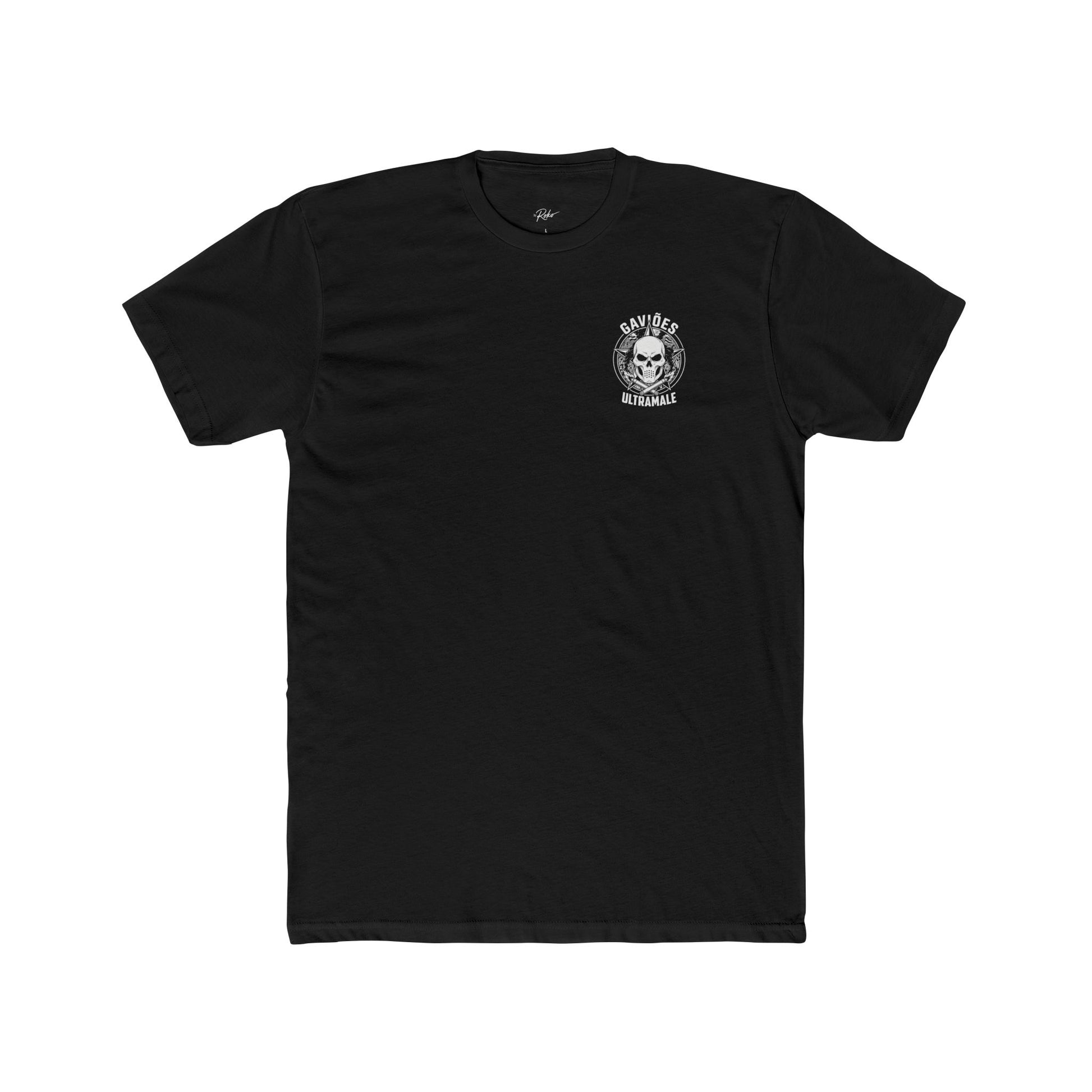 Printify T-Shirt UltraMale - Gaviões Ultramale Skull Crew Tee — Brazilian Football