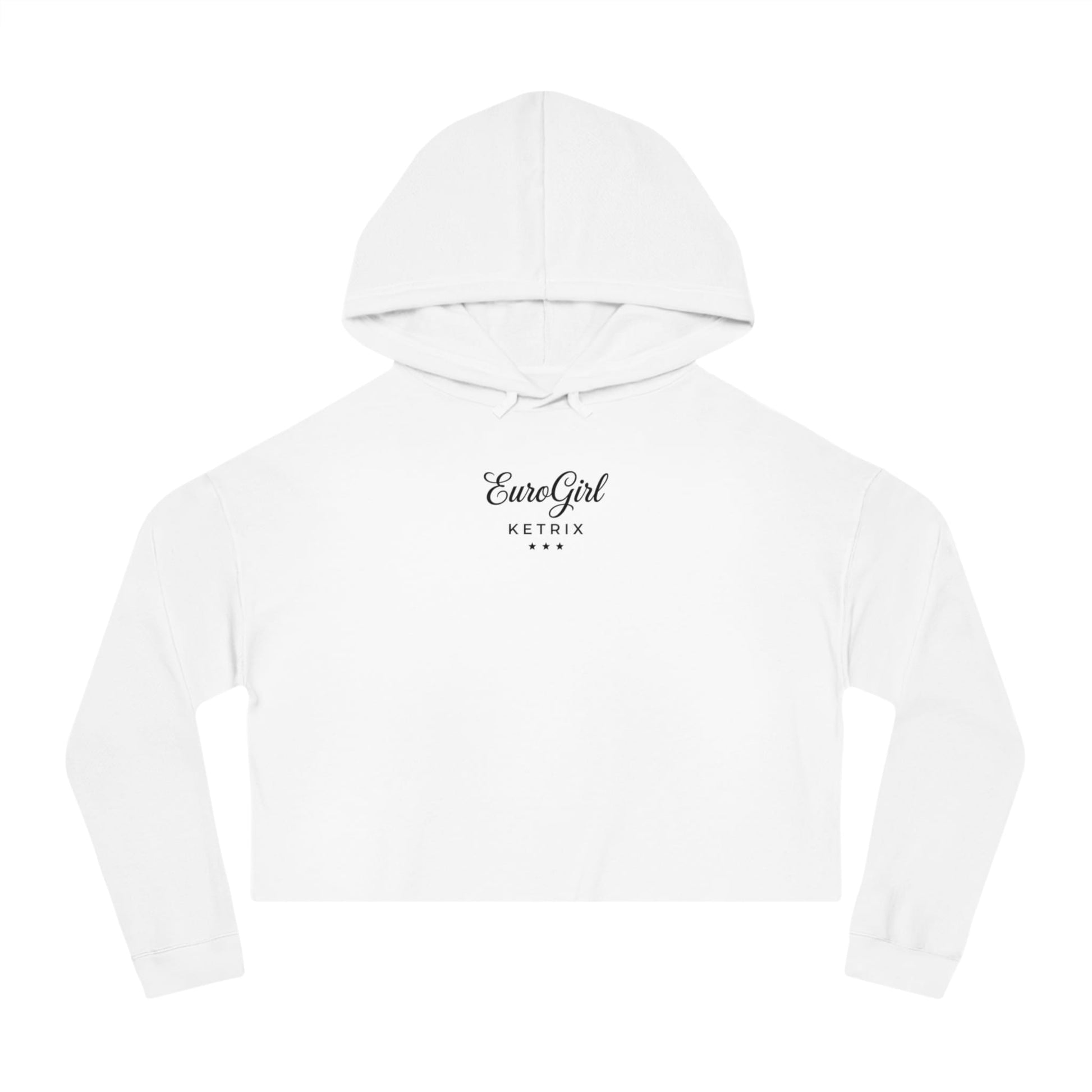 Printify Hoodie White / XS EuroGirl Rosa x Ketrix Spring Crop
