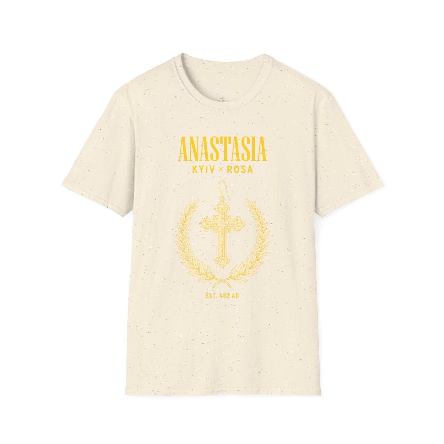 EuroGirl Anastasiax Rosa Kyiv Cross T-Shirt