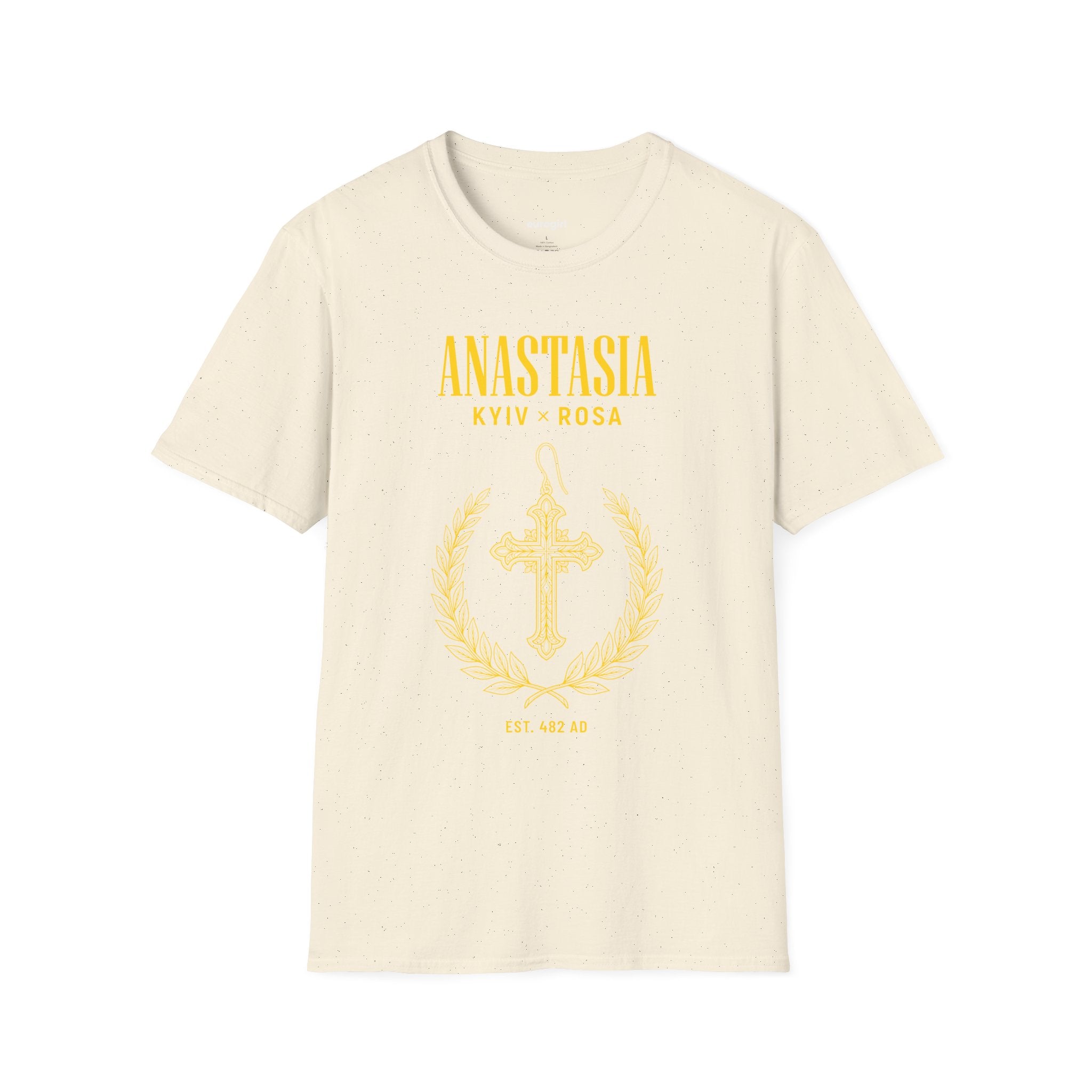EuroGirl Anastasiax Rosa Kyiv Cross T-Shirt