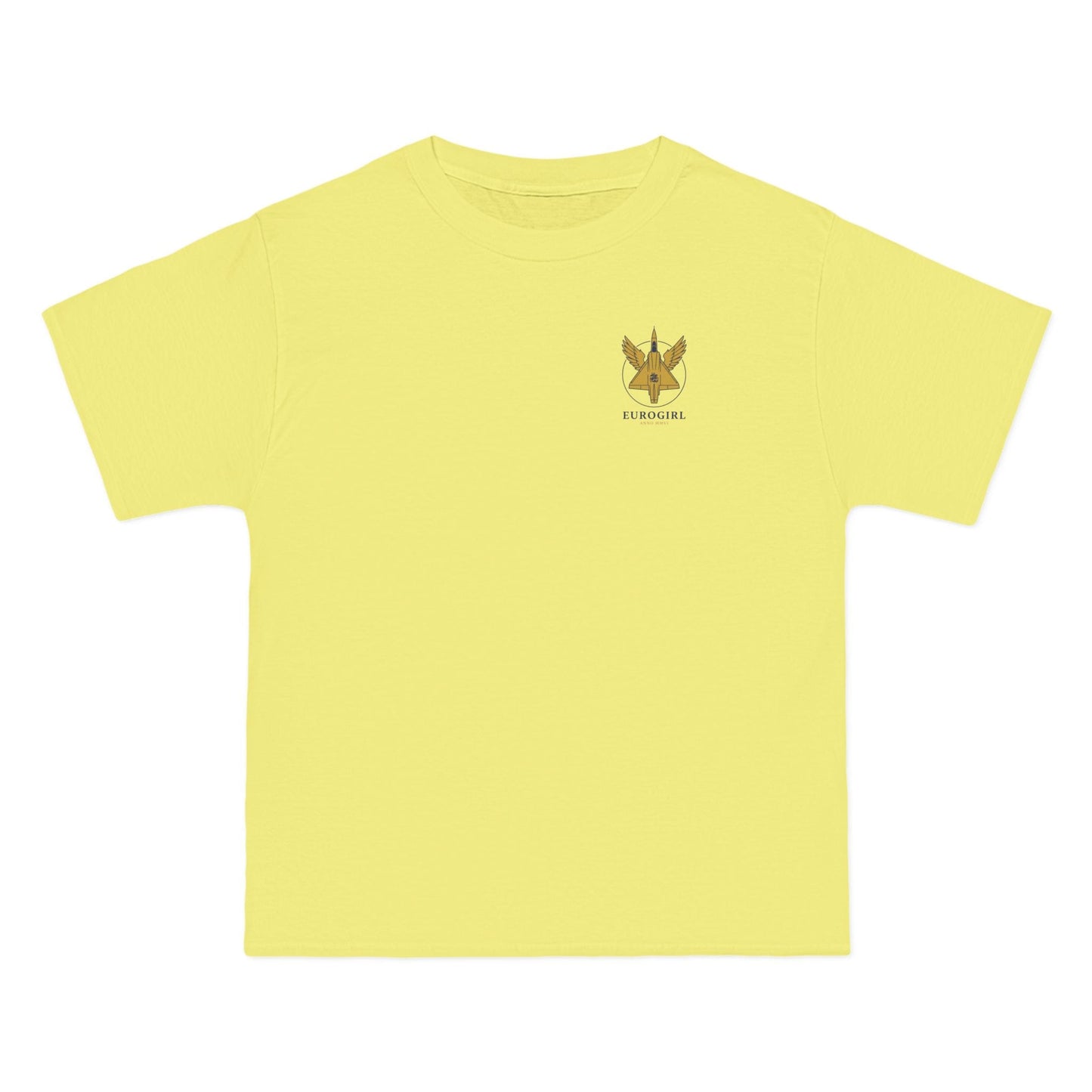 Printify T-Shirt Lemon Meringue / S Euro Girl St. George Byzantine Oversized Tee