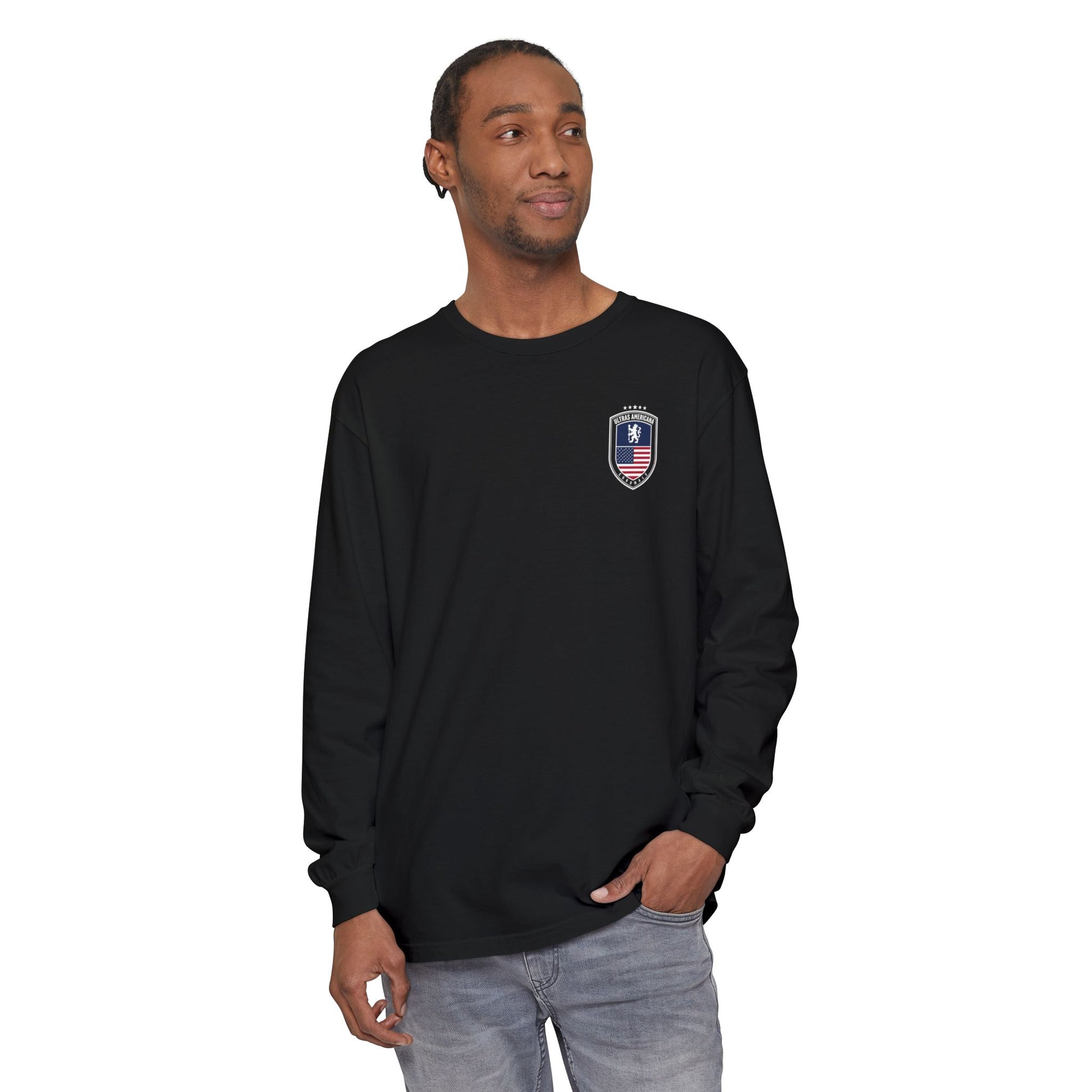 Printify Long-sleeve Euro Male - American Ultra - Long Sleeve