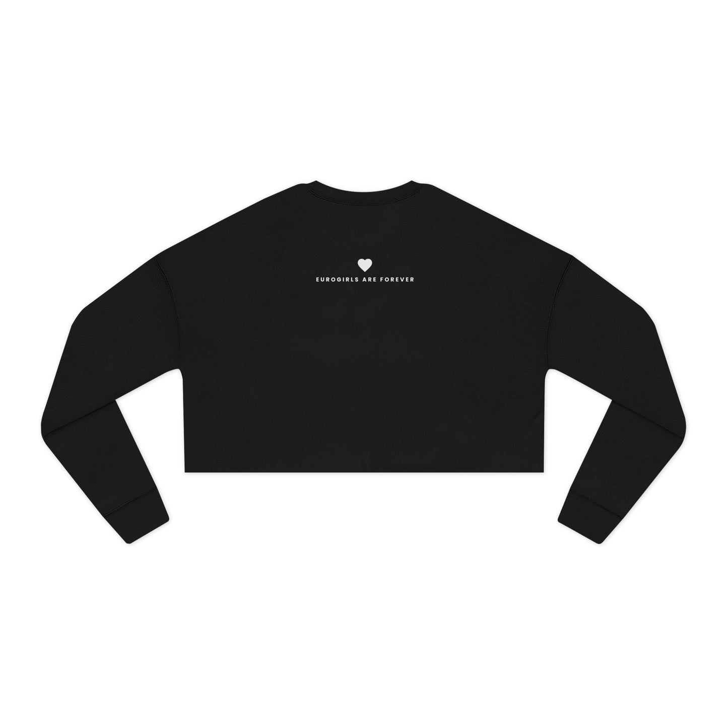 Printify Sweatshirt EuroGirl Lover Girl Crop