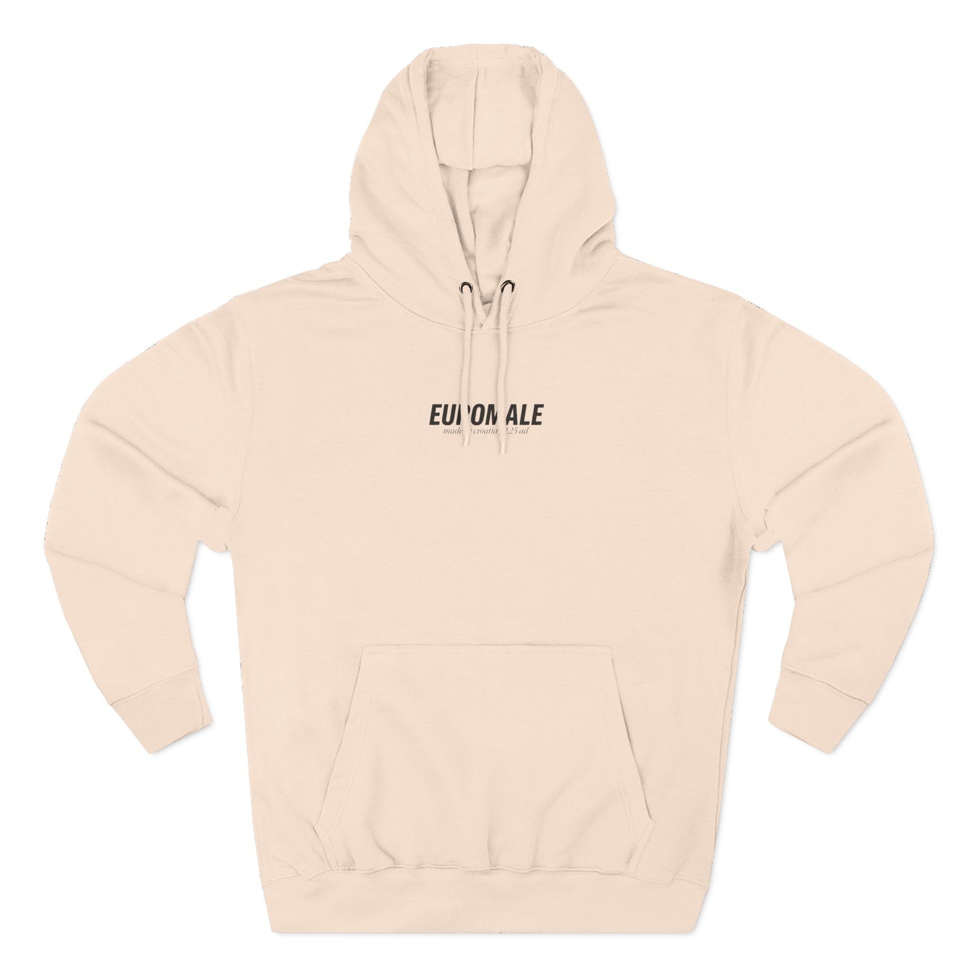 Printify Hoodie Euromale 'Fear of Mog' Hoodie – Minimal Graphic Fleece Pullover