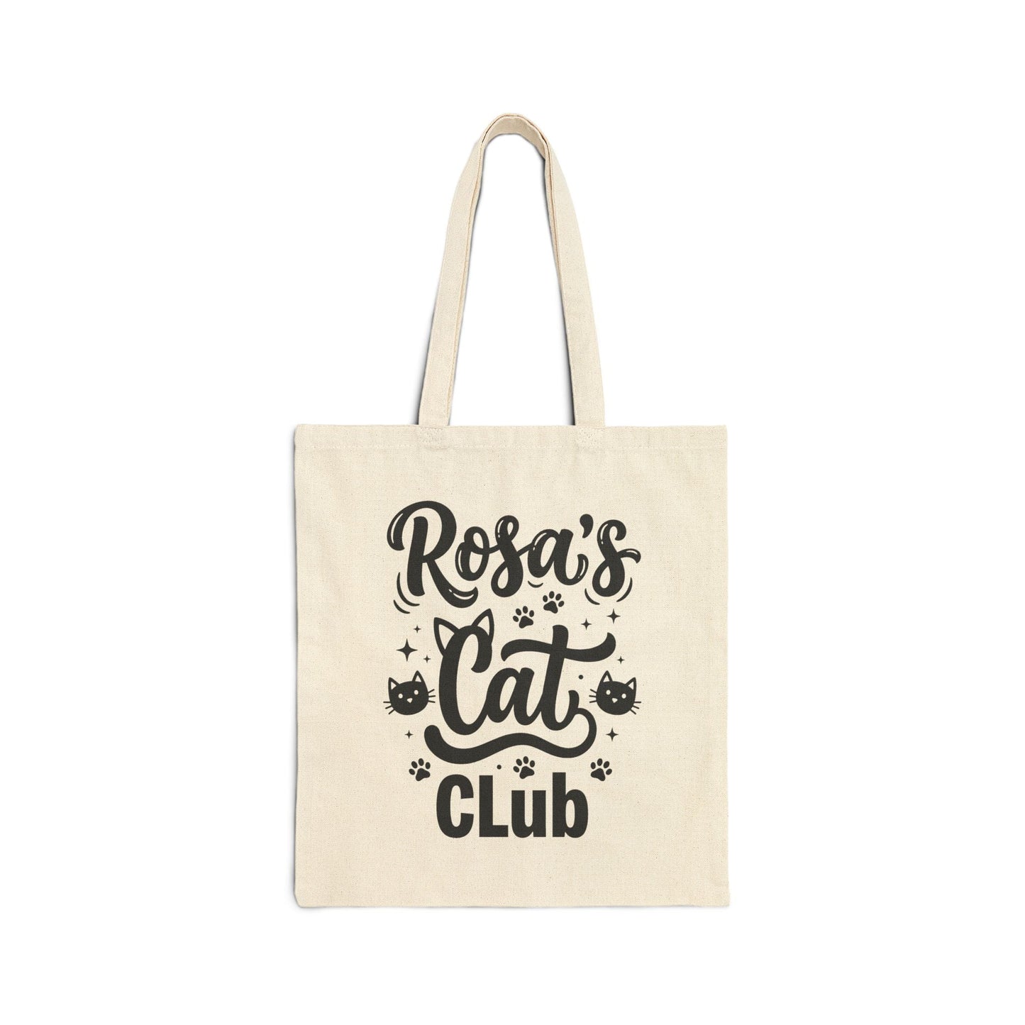 Printify Bags Rosa Club Cat Bag