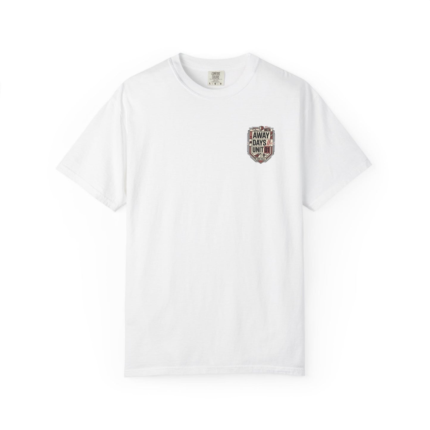 Printify T-Shirt Euro Male Away Days Graphic T-Shirt — "Away Days // Unit 01"