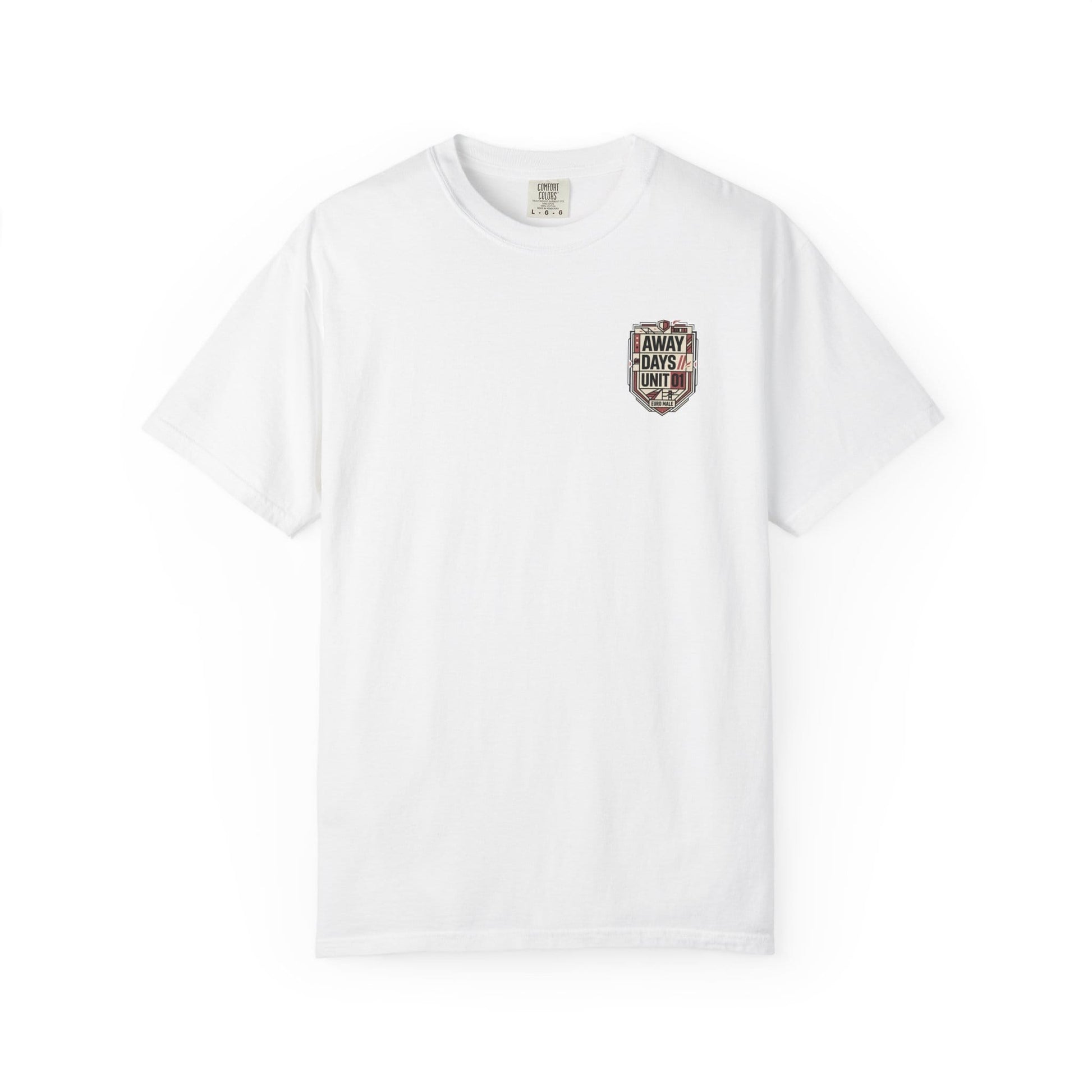 Printify T-Shirt Euro Male Away Days Graphic T-Shirt — "Away Days // Unit 01"