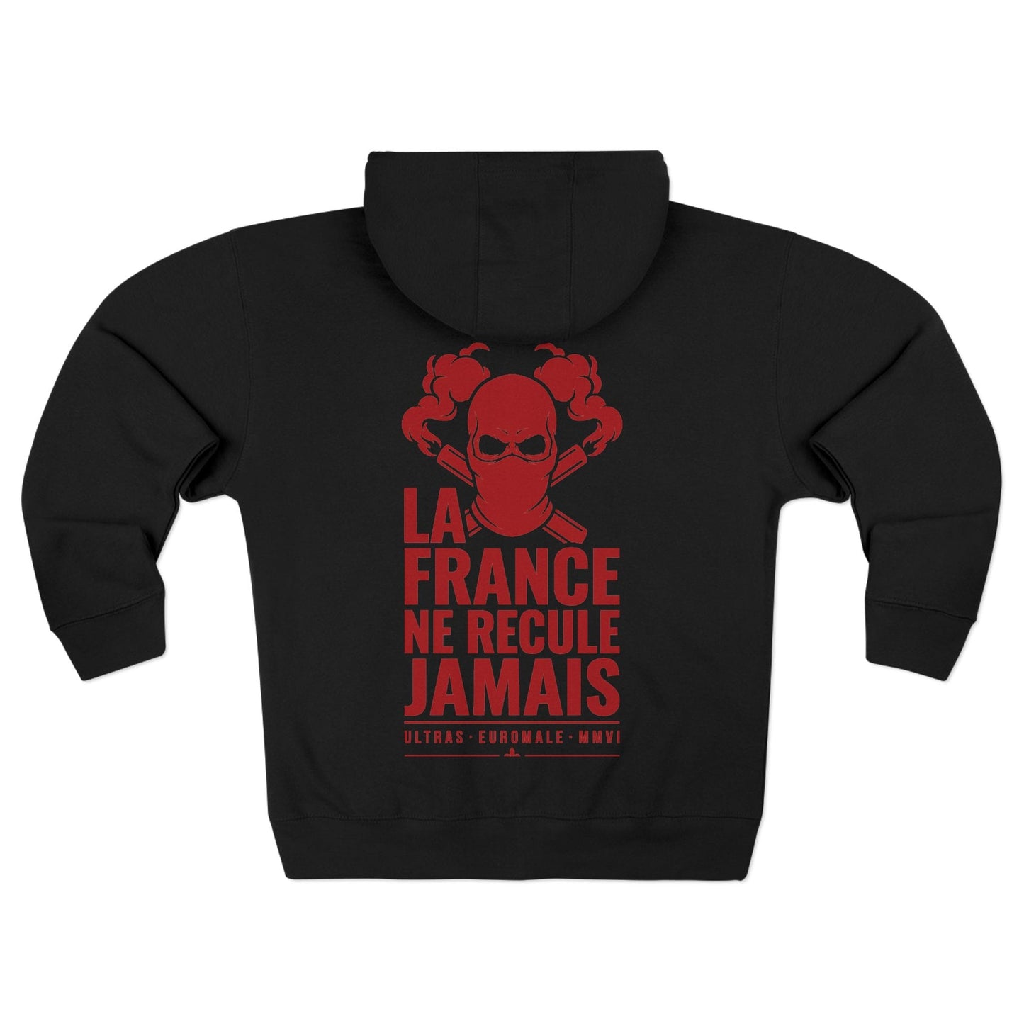 Printify Hoodie La France Ne Recule Jamais Zip Hoodie