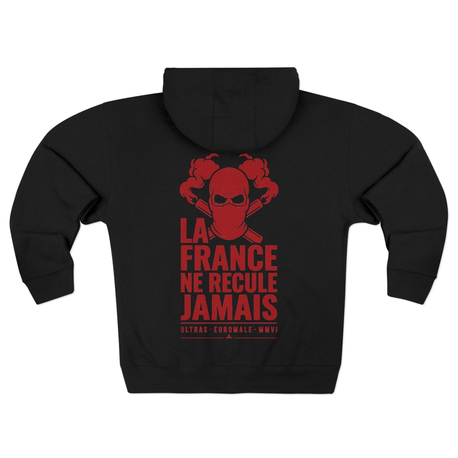 Printify Hoodie La France Ne Recule Jamais Zip Hoodie
