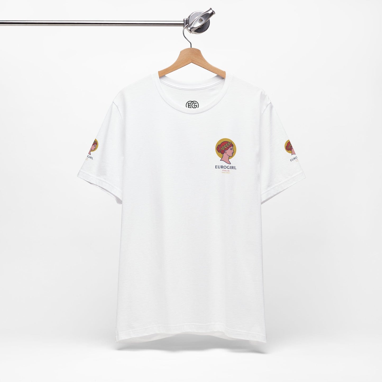 Printify T-Shirt Euro GIrl Italia - Summer Jersey Short Sleeve Tee