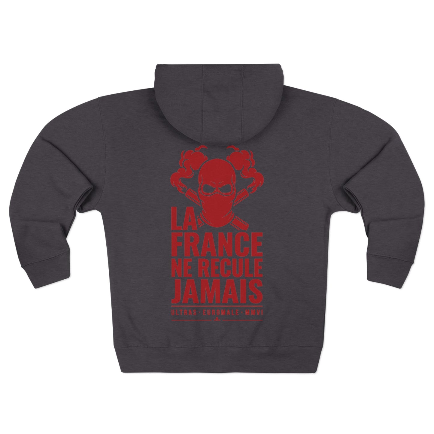 Printify Hoodie La France Ne Recule Jamais Zip Hoodie