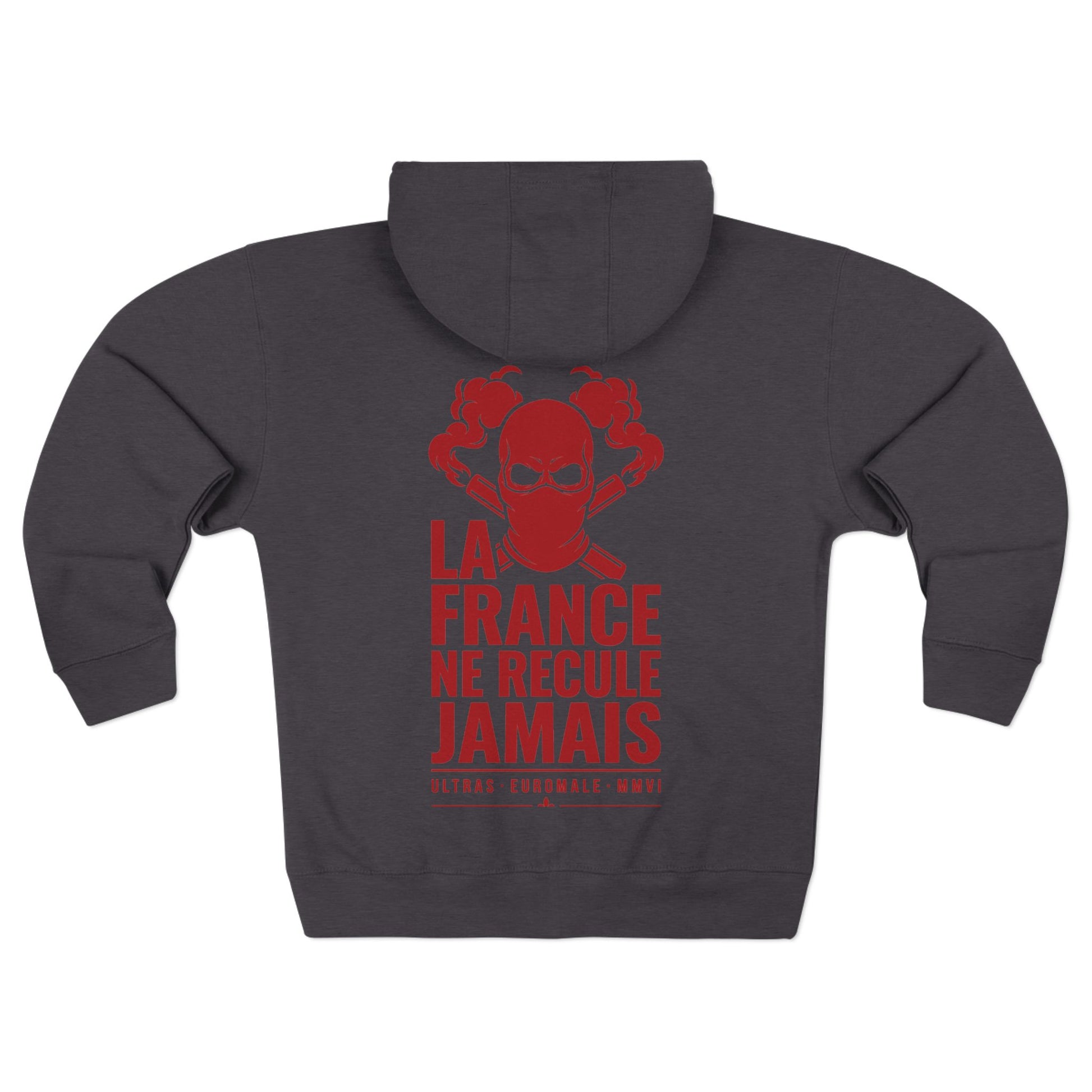 Printify Hoodie La France Ne Recule Jamais Zip Hoodie