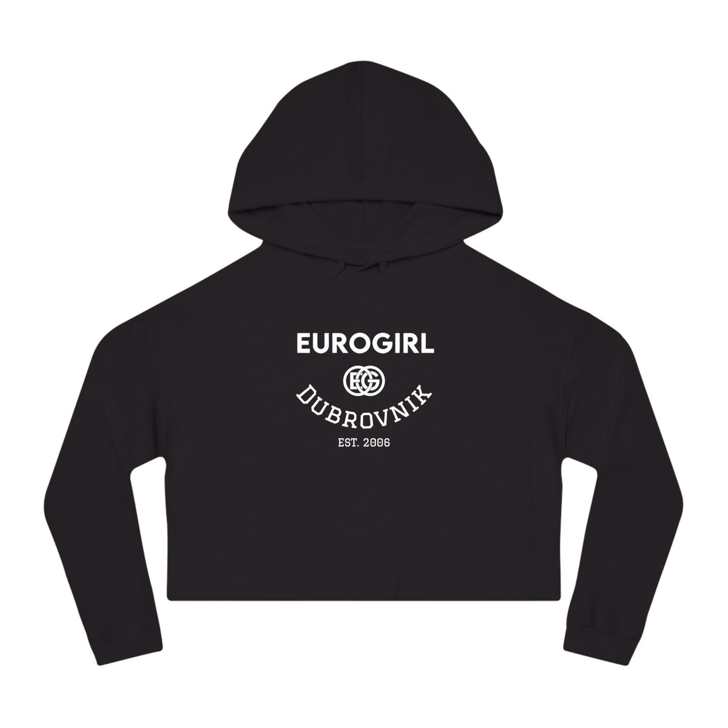 Euro girl - EG Cropped Hoodie