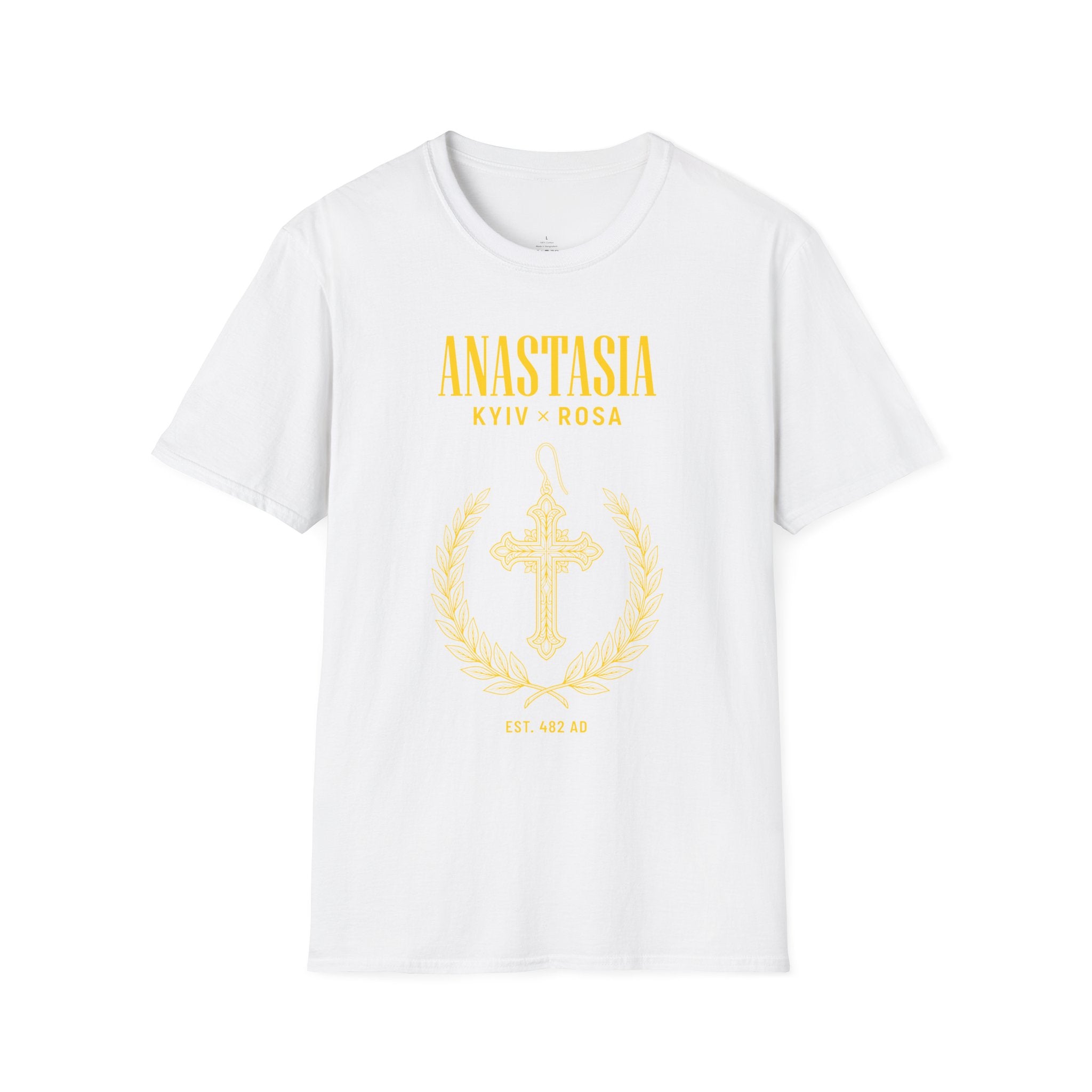EuroGirl Anastasiax Rosa Kyiv Cross T-Shirt