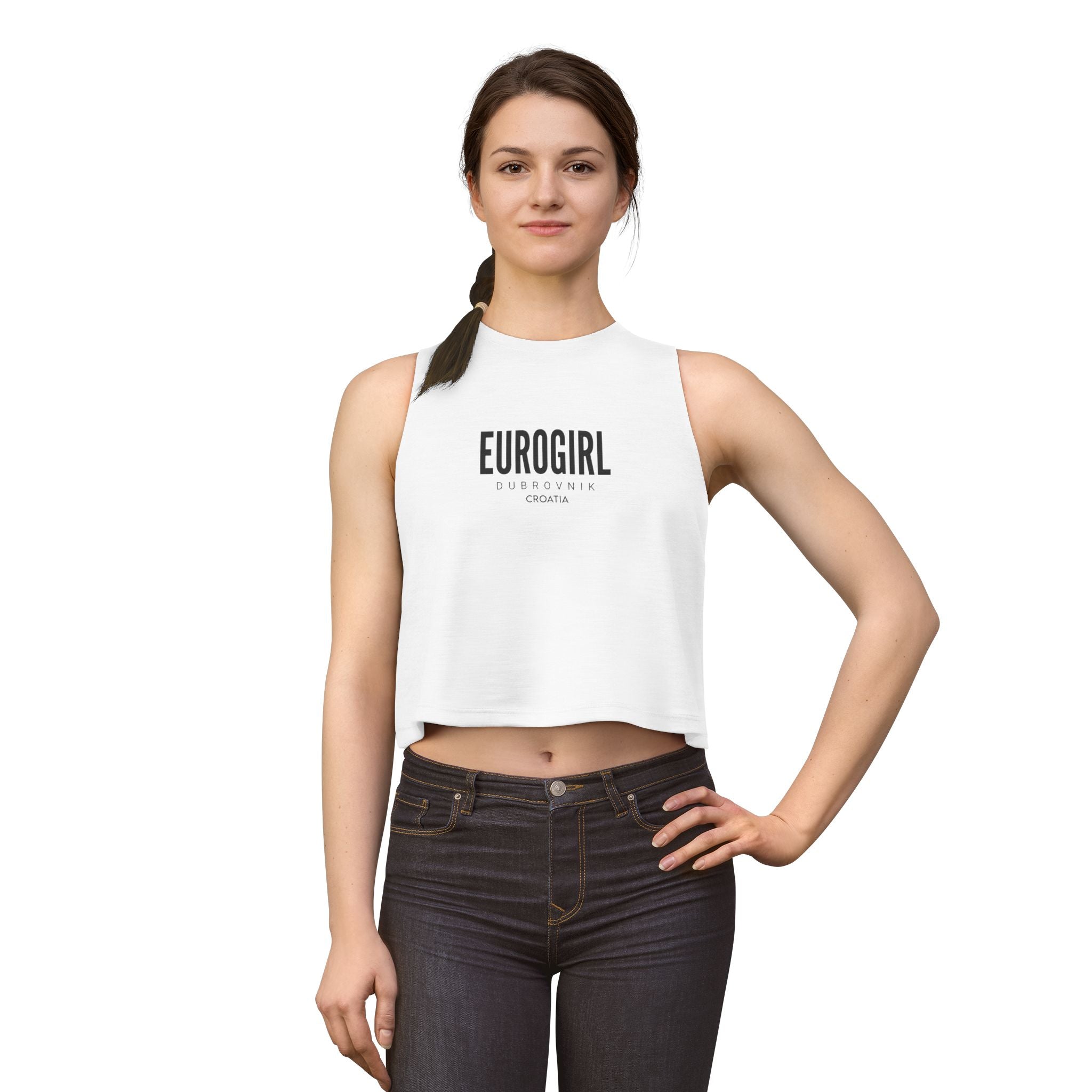 Eurogirl Dubrovnik Crop Top — Women's Travel Tank