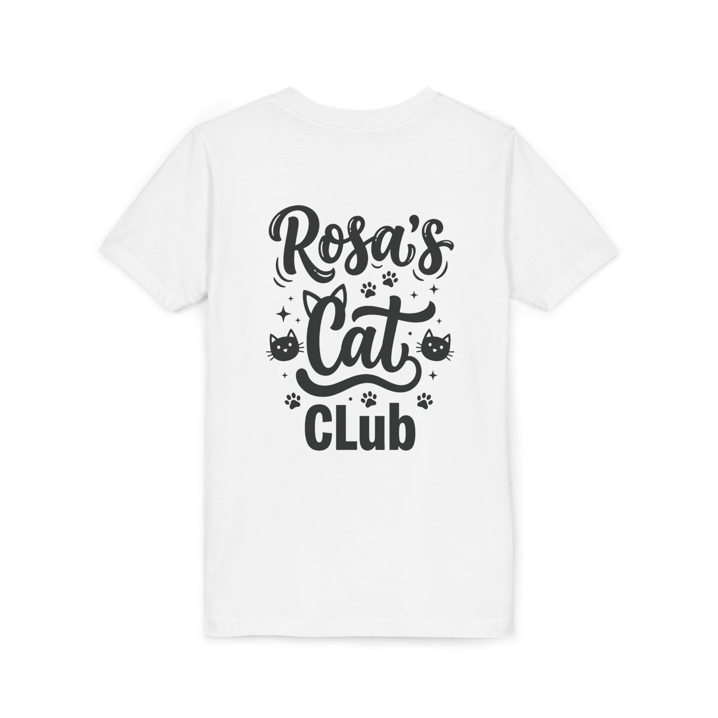 Printify Kids clothes Rosa Club Cat Tee