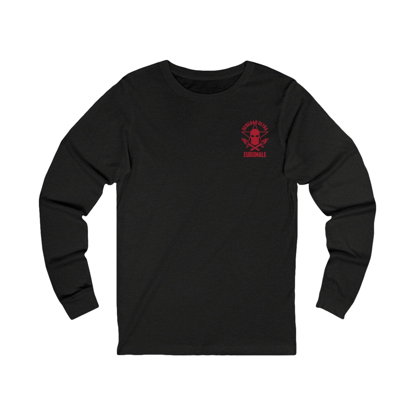 Printify Long-sleeve S / Black Heather EuroMale Ultra Long Sleeve
