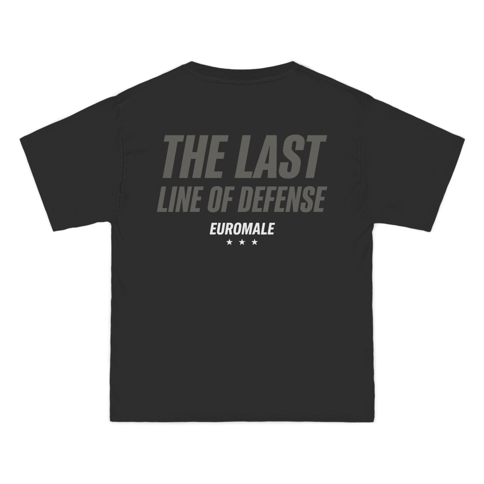 Printify T-Shirt EuroMale - The Last Line Beefy T-Shirt