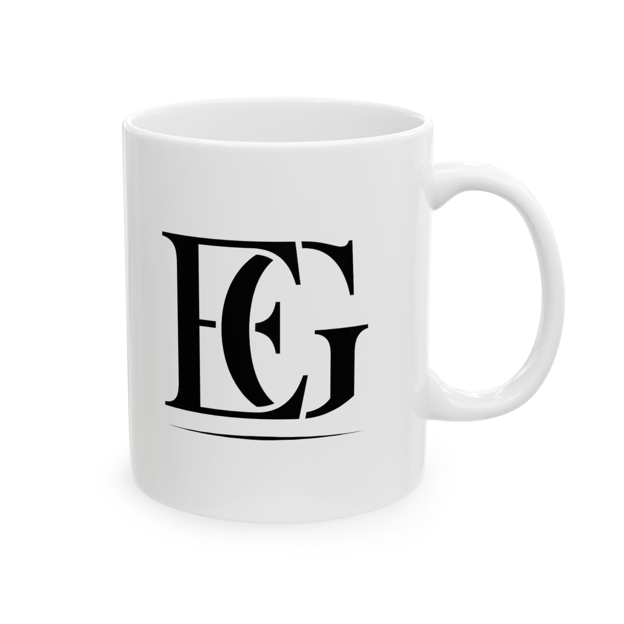 EuroGirl ceramic coffee cup