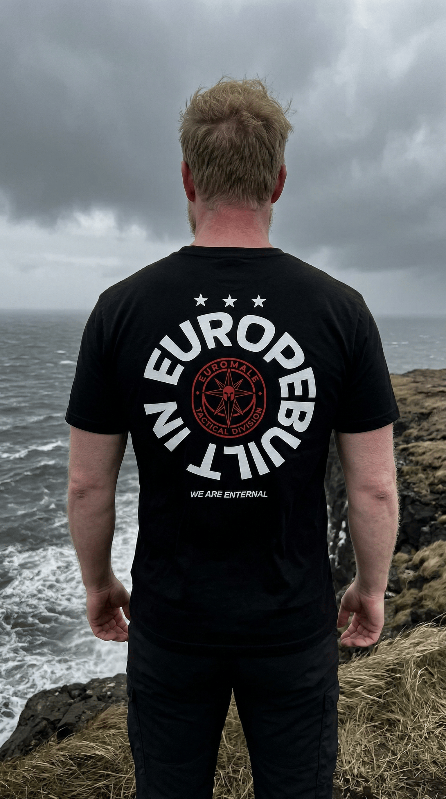 Printify T-Shirt Euro Male - Built in Europe Casual Tee