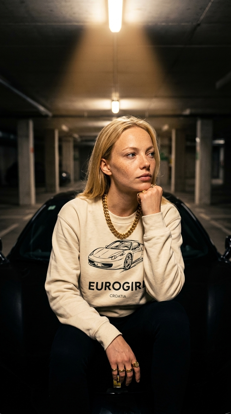 EuroGirl Cream Pullover