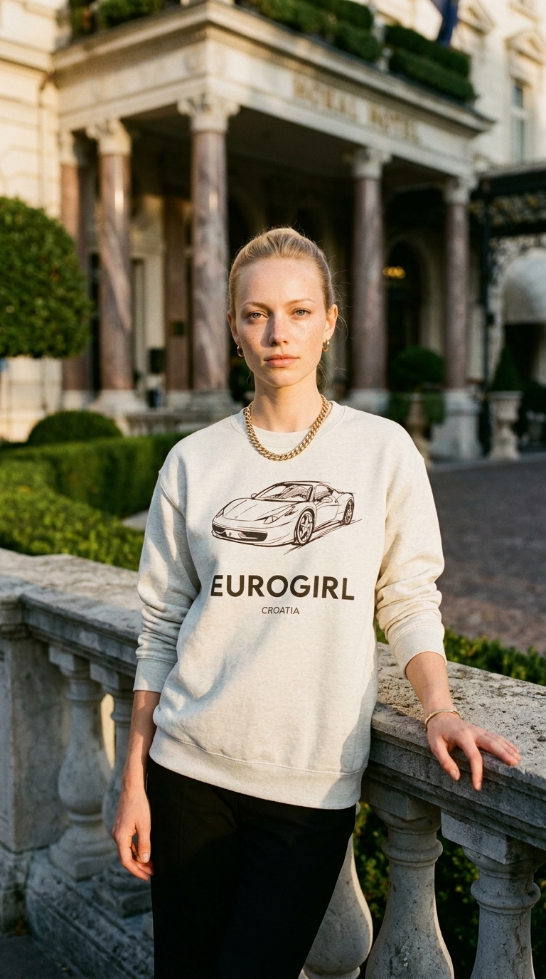 EuroGirl Cream Pullover