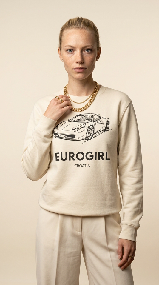 EuroGirl Cream Pullover