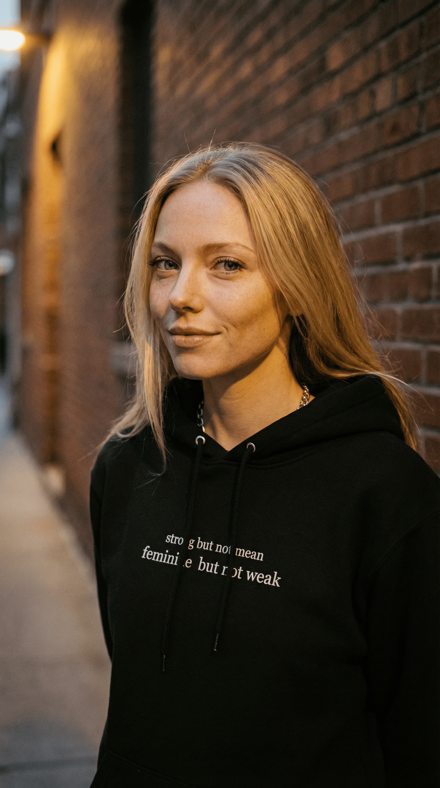 Printify Hoodie EuroGirl Black Champion Limited