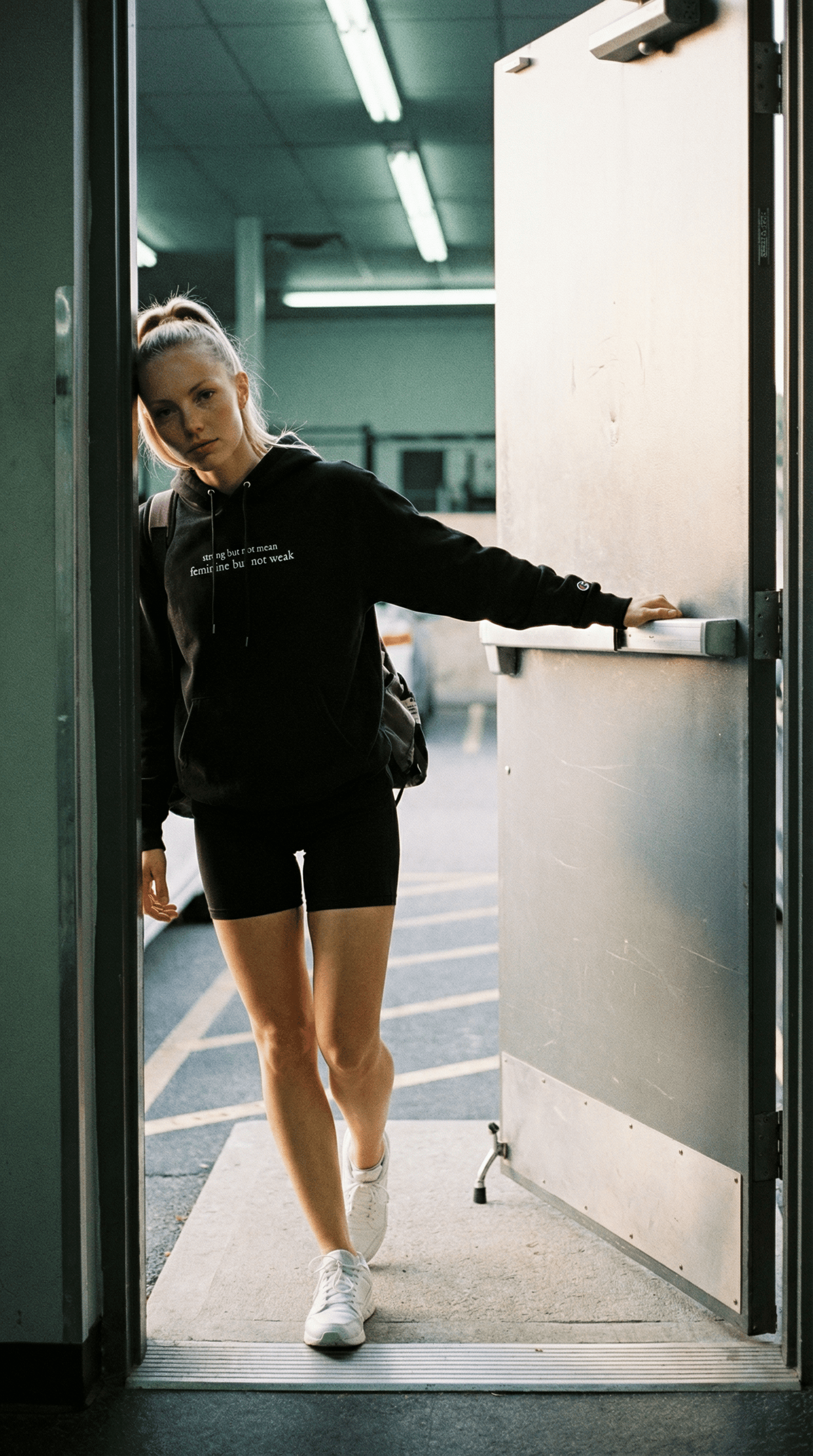 Printify Hoodie Black / S EuroGirl Black Champion Limited