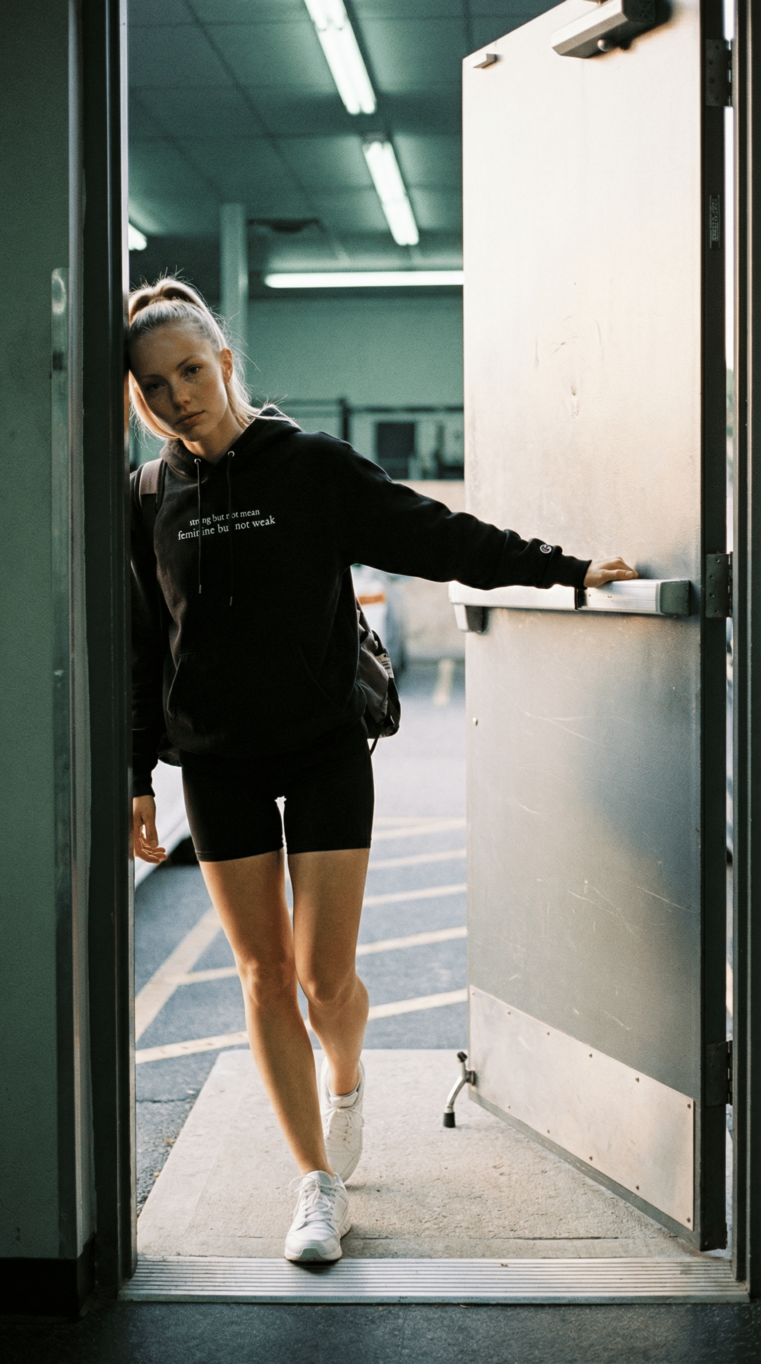 Printify Hoodie Black / S EuroGirl Black Champion Limited