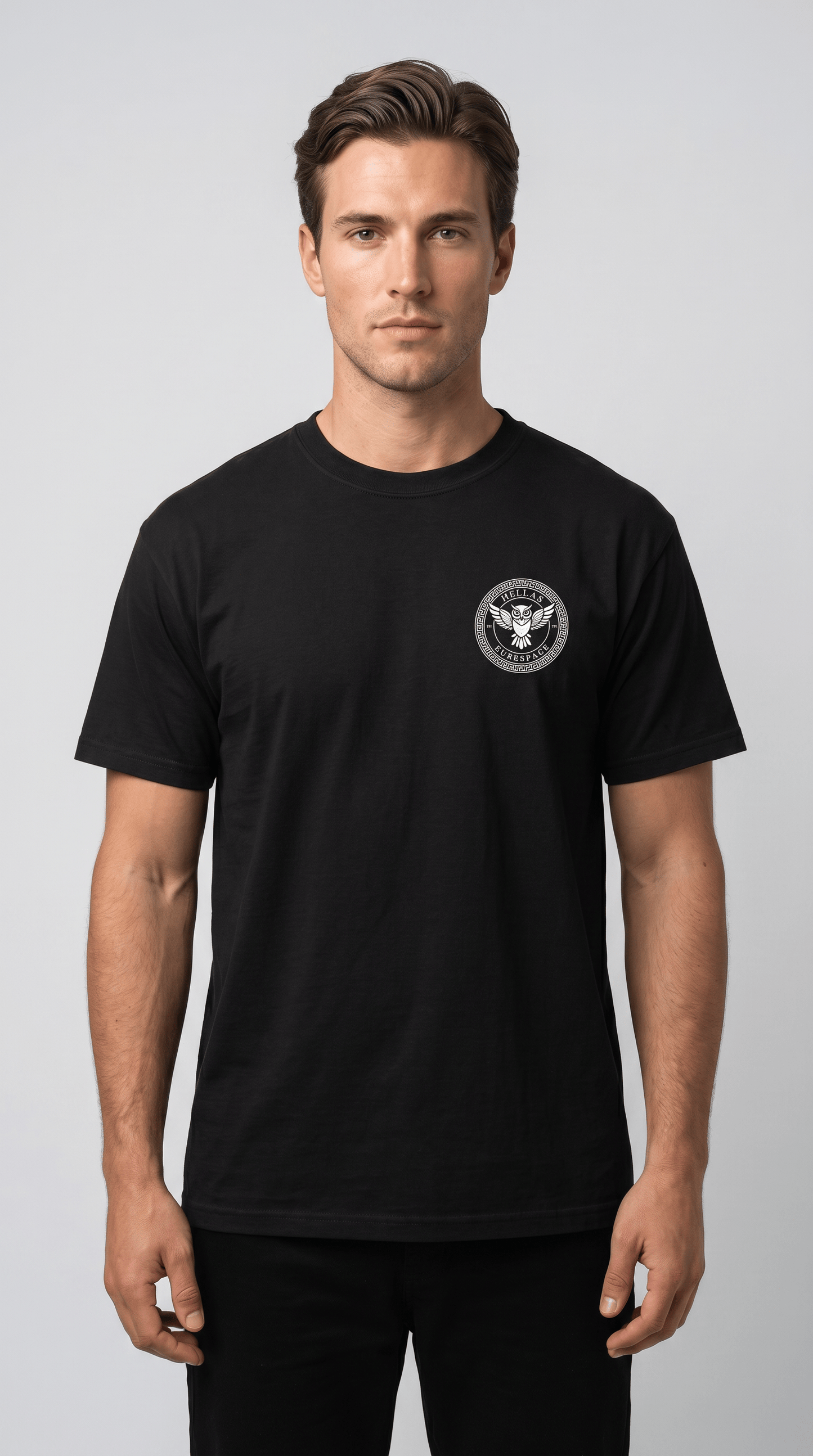 Printify T-Shirt Black / S Euro Male Greece Derby of the Eternal Enemies T-shirt