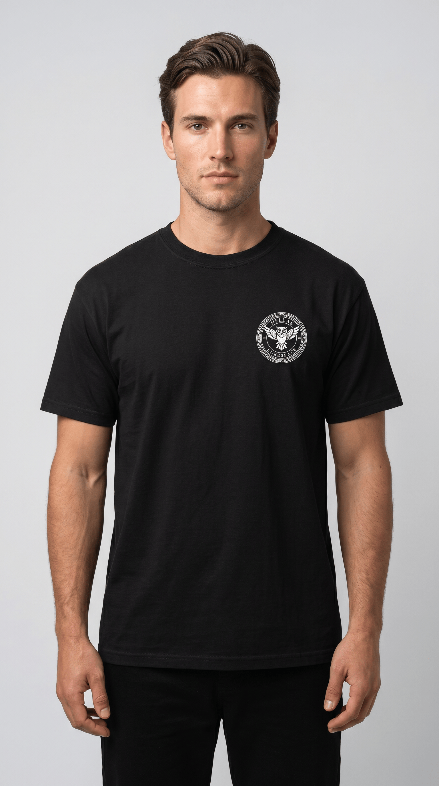 Printify T-Shirt Black / S Euro Male Greece Derby of the Eternal Enemies T-shirt