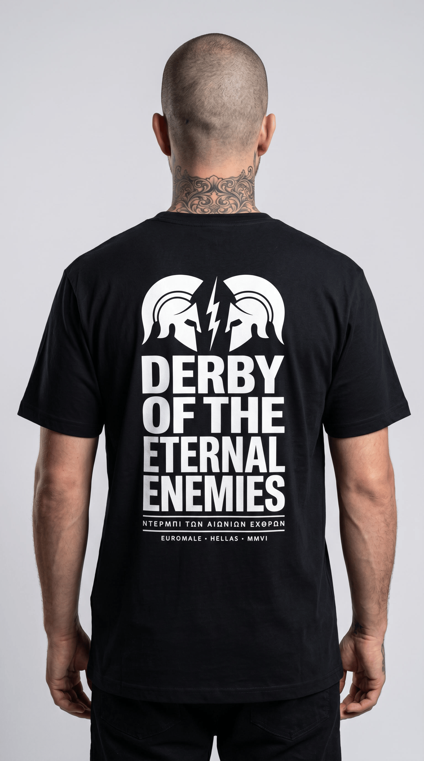 Printify T-Shirt Euro Male Greece Derby of the Eternal Enemies T-shirt