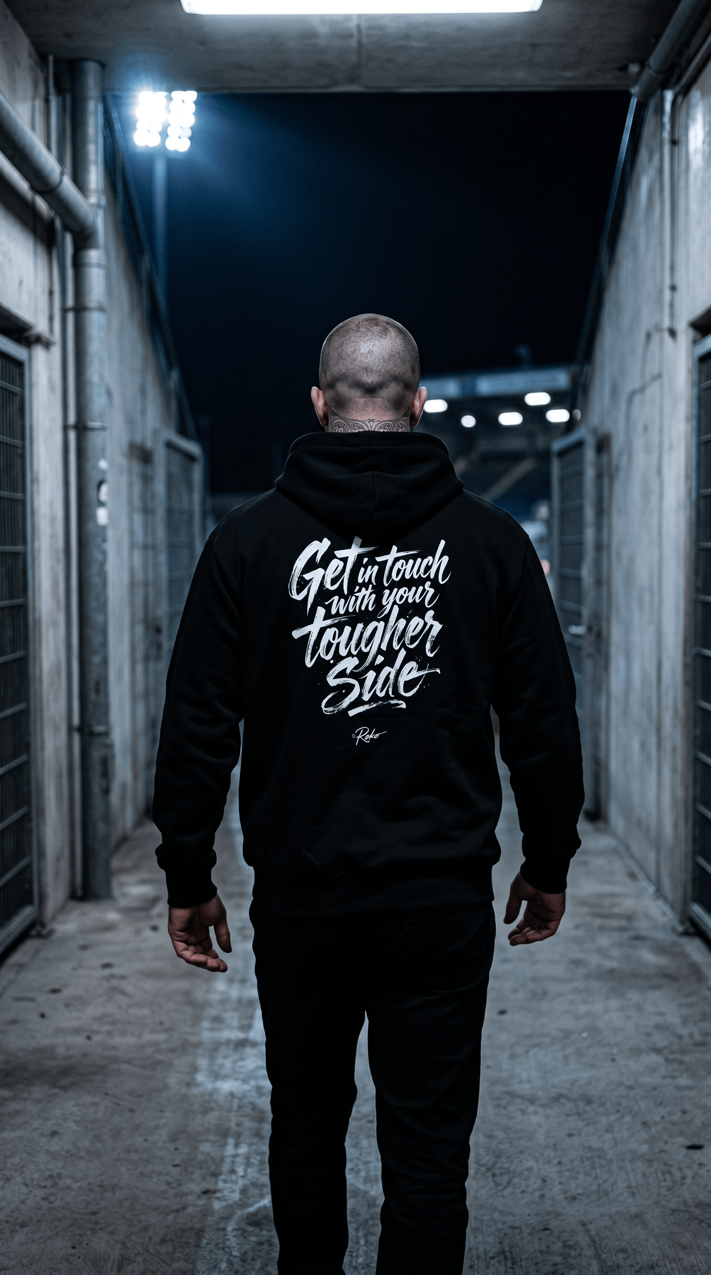 Printify Hoodie Skull x Bones Men's Pullover Sweatshirt - Tougher Side