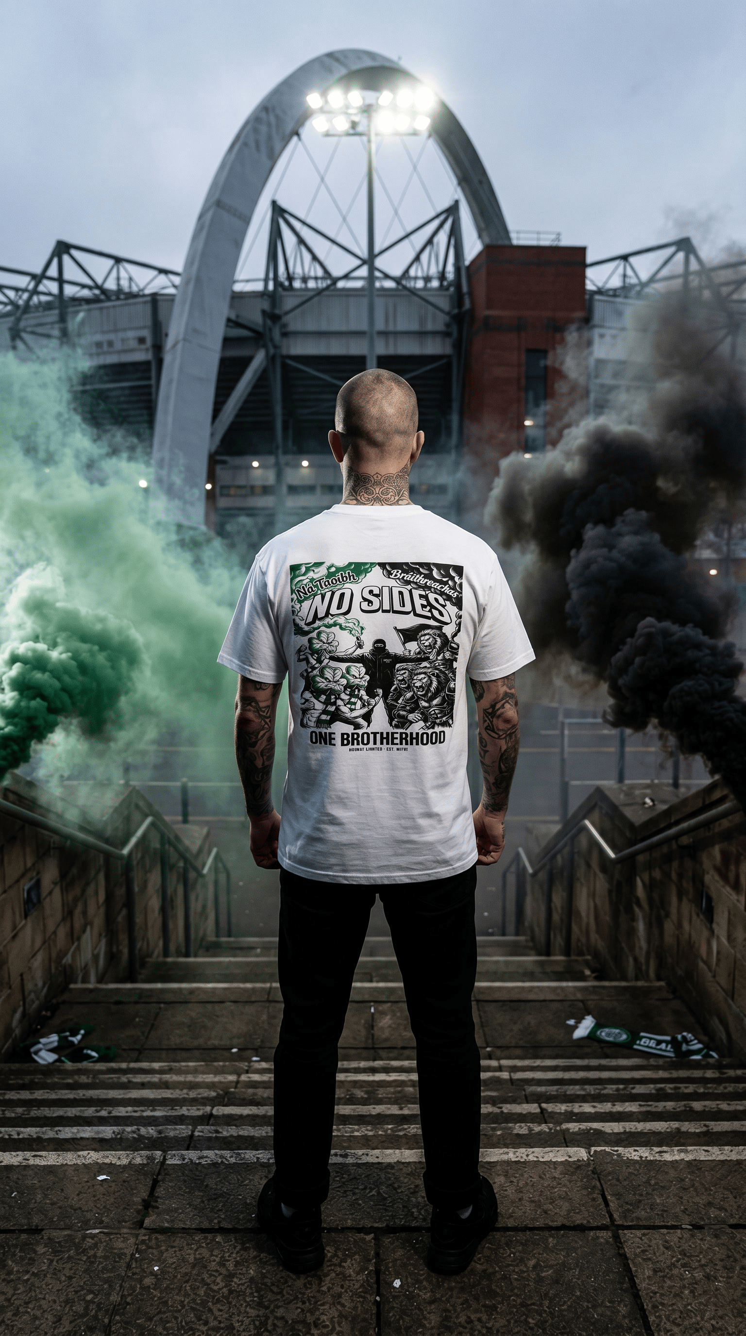 Printify T-Shirt Euro Male - Irish Brotherhood Summer Tee