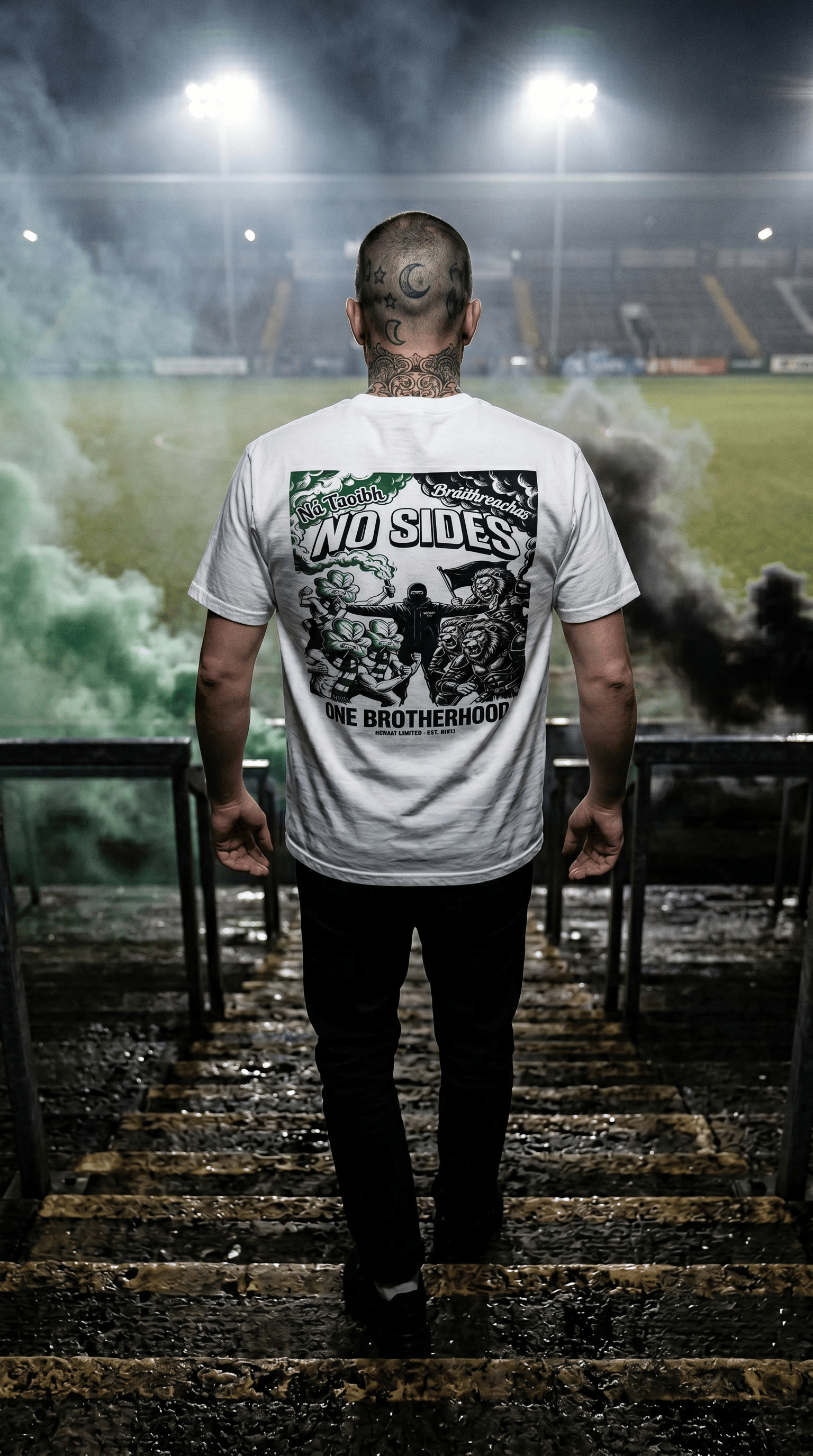 Printify T-Shirt Euro Male - Irish Brotherhood Summer Tee