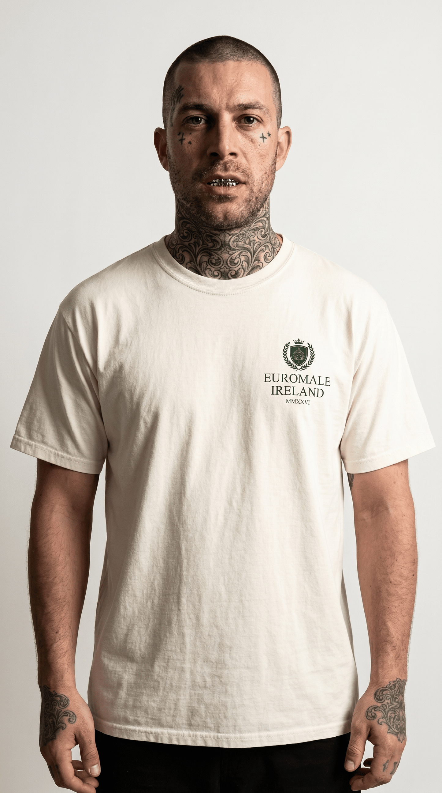 Printify T-Shirt Ivory / XL Euro Male - Eternal Debate Tee
