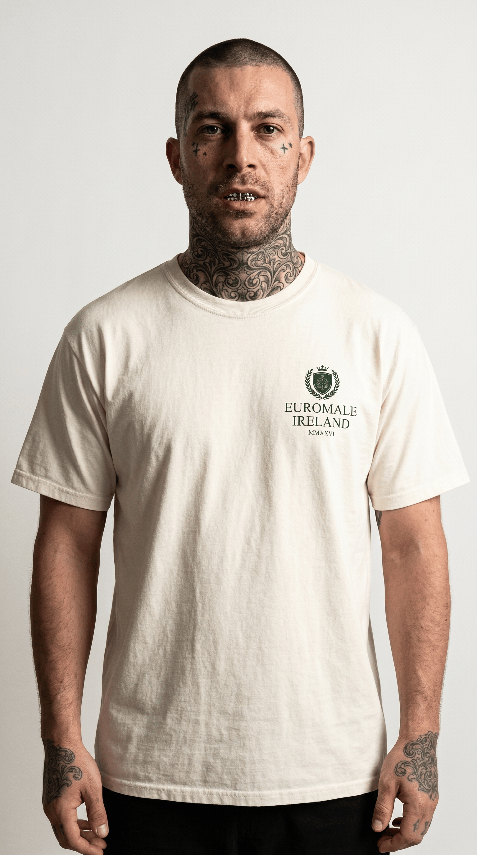 Printify T-Shirt Ivory / XL Euro Male - Eternal Debate Tee